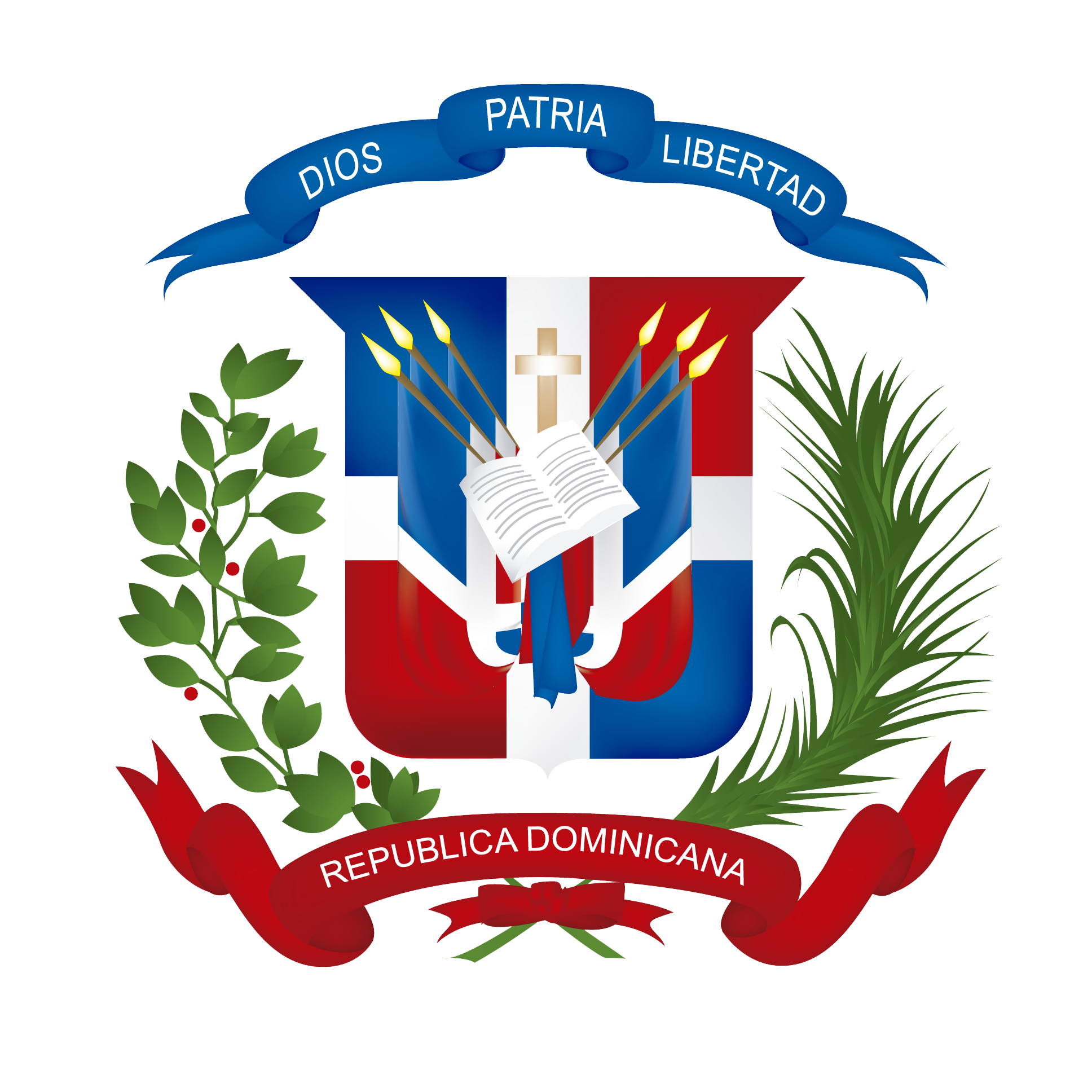 Герб Доминиканы. Герб Доминиканской Республики. Республика Доминикана герб. Доминиканская Республика флаг и герб.